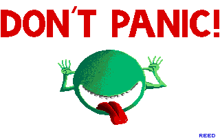 HGTTG Dont panic